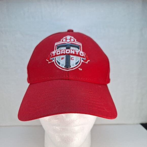 Toronto FC Adidas Adjustable Strapback Hat Cap Red Soccer - Picture 1 of 7